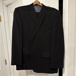 Haggar Men's Black Suit Pants